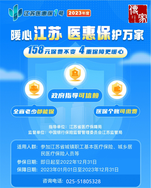 暖心江苏|医惠保护万家